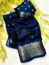 Tew Creap Silk Jequrd Viewing Work Saree Online Wholesale